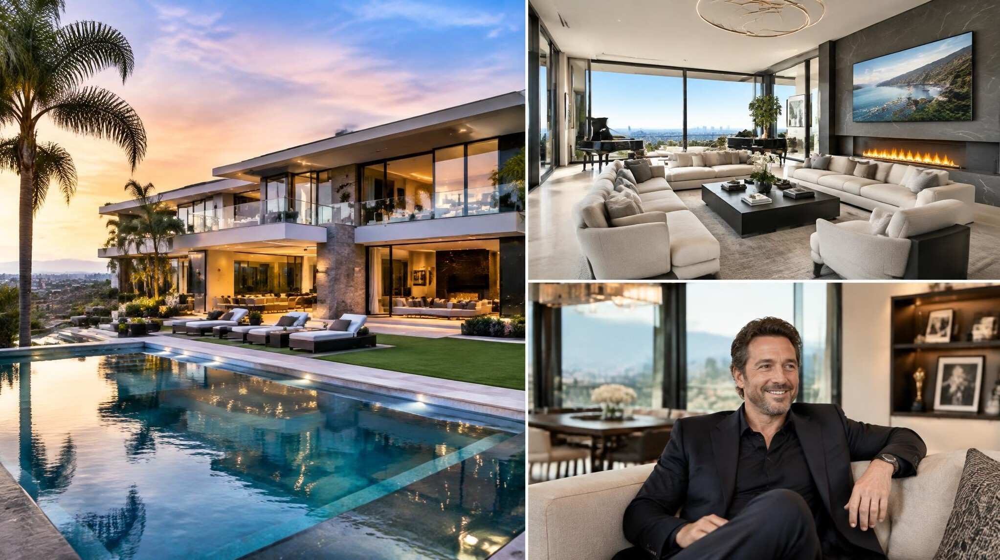 celebrity luxury home interior
